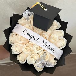 25 rose grad bouquet