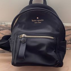 Kate Spade-Chelsea mini Black Backpack