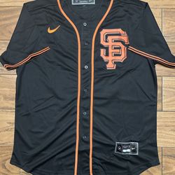 Brandon Crawford SF Giants Jersey Black 