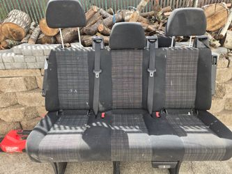 Mercedes-benz Van Black Cloth Seats