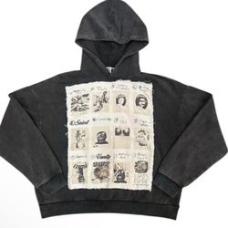 Saint Vanity "S*x Pistols" Grey Hoodie (Takin Offers) Size M