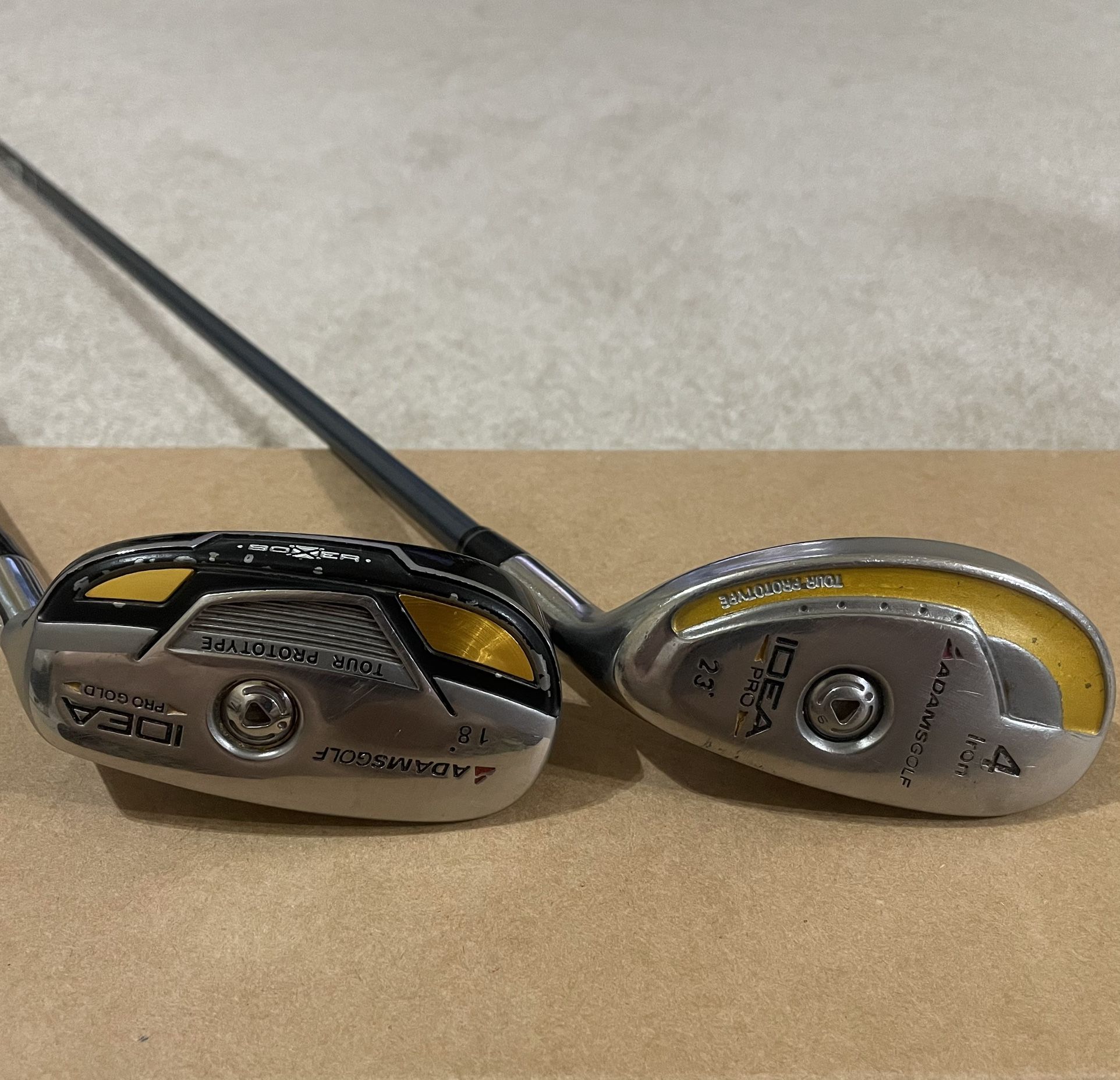 Adams Golf IDEA Pro Gold Hybrid RH Set 18, 23 /PXG,...
