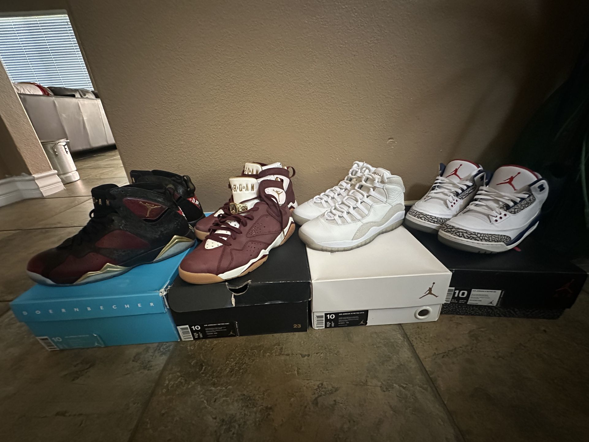 Jordan Retros Used All Size 10 Read For Prices