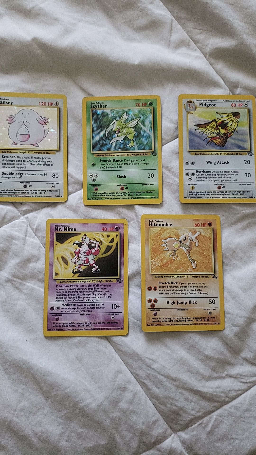 Pokemon cards vintage