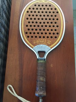 Tennis racket. Vintage