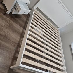 Bed Frame And Night Stand