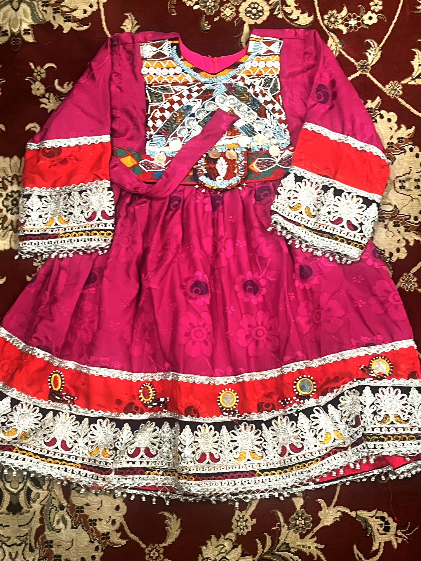 New Girl Afghan Dress 