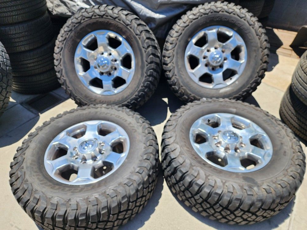 18" RAM 2500 WHEELS RIMS TIRES