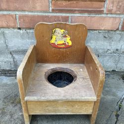 1950’s Vintage Potty Chair 