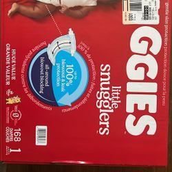 Huggies Little Snugglers Size 1 168 Count