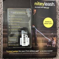 Night Time Leash  Lights Up Blue