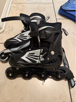 Like New Adjustable Inline Skates(roller blades) – EU 38–41 + Carry Bag – Only Used Once