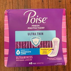 Poise pads - feminine care