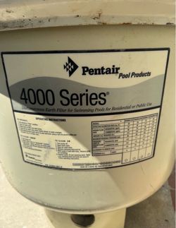 Pentair 4000 series pentair 4060, the bottom fits Pentair 4060 4048 4024 4036 models DE Pool Filter Works Perfect,the Pool Was Covered With Dirt