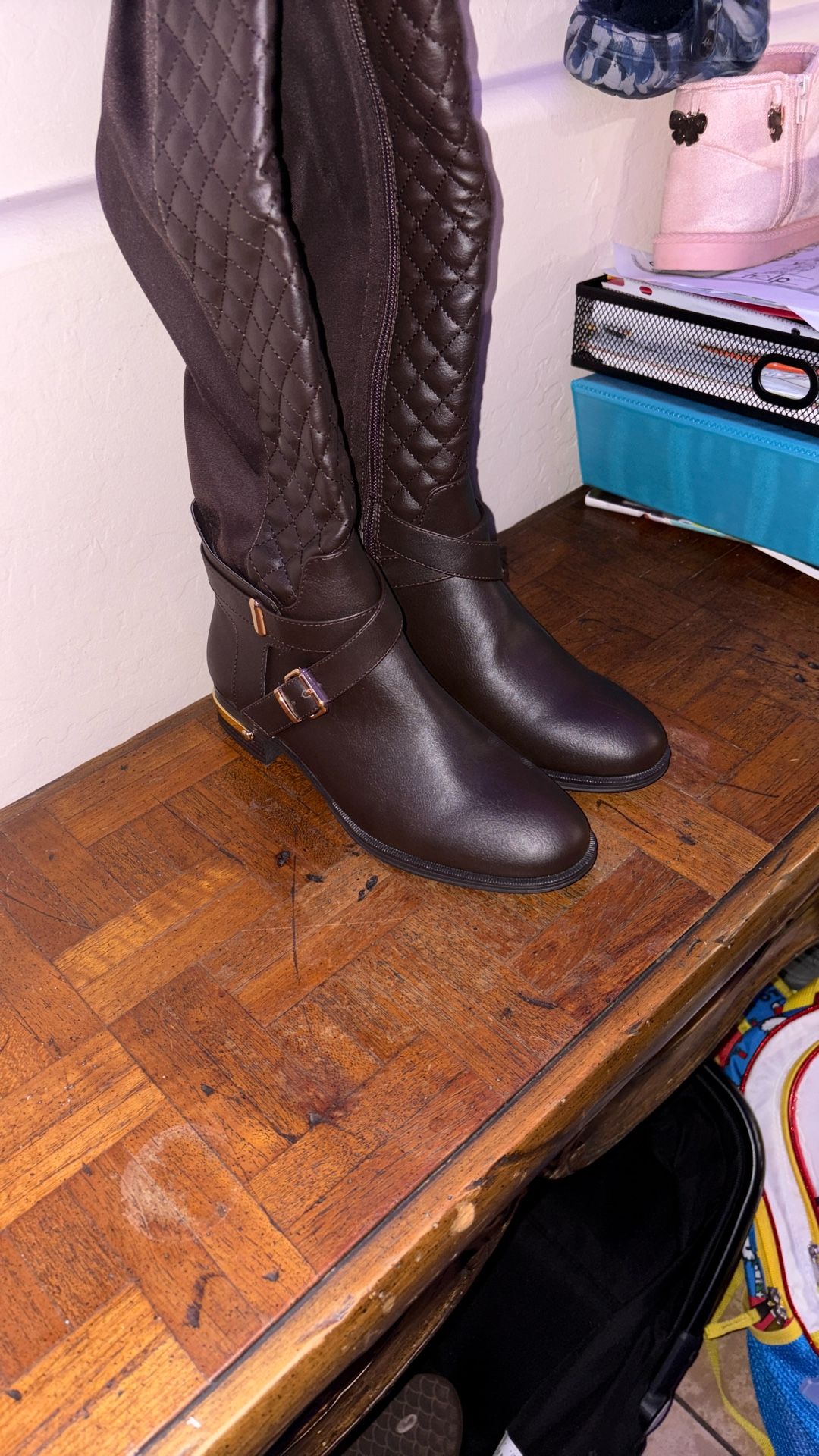 Dark Brown Boots