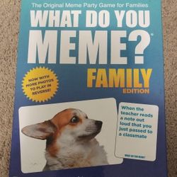 What Do You Meme? Family Edition Board Game 