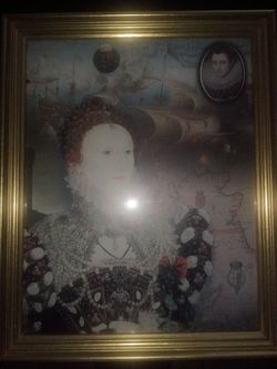 Reproduction of the 'Pelican Portrait'of Queen Elizabeth the First