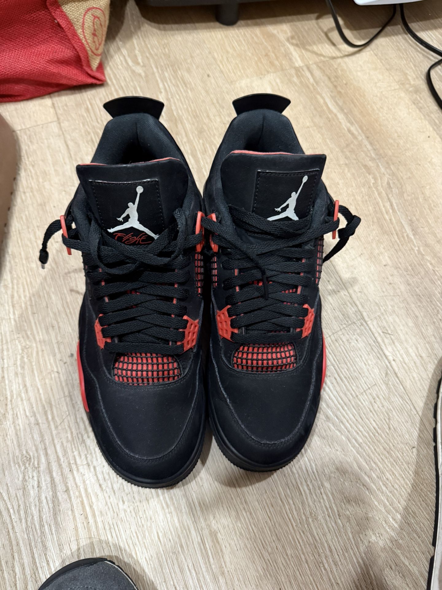 Air Jordan Red Thunder 4s Retro Men’s