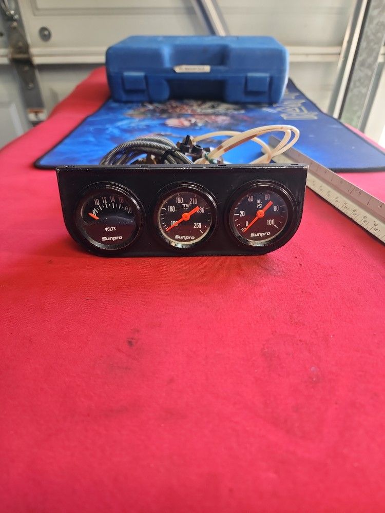 Sunpro Automotive Gauges