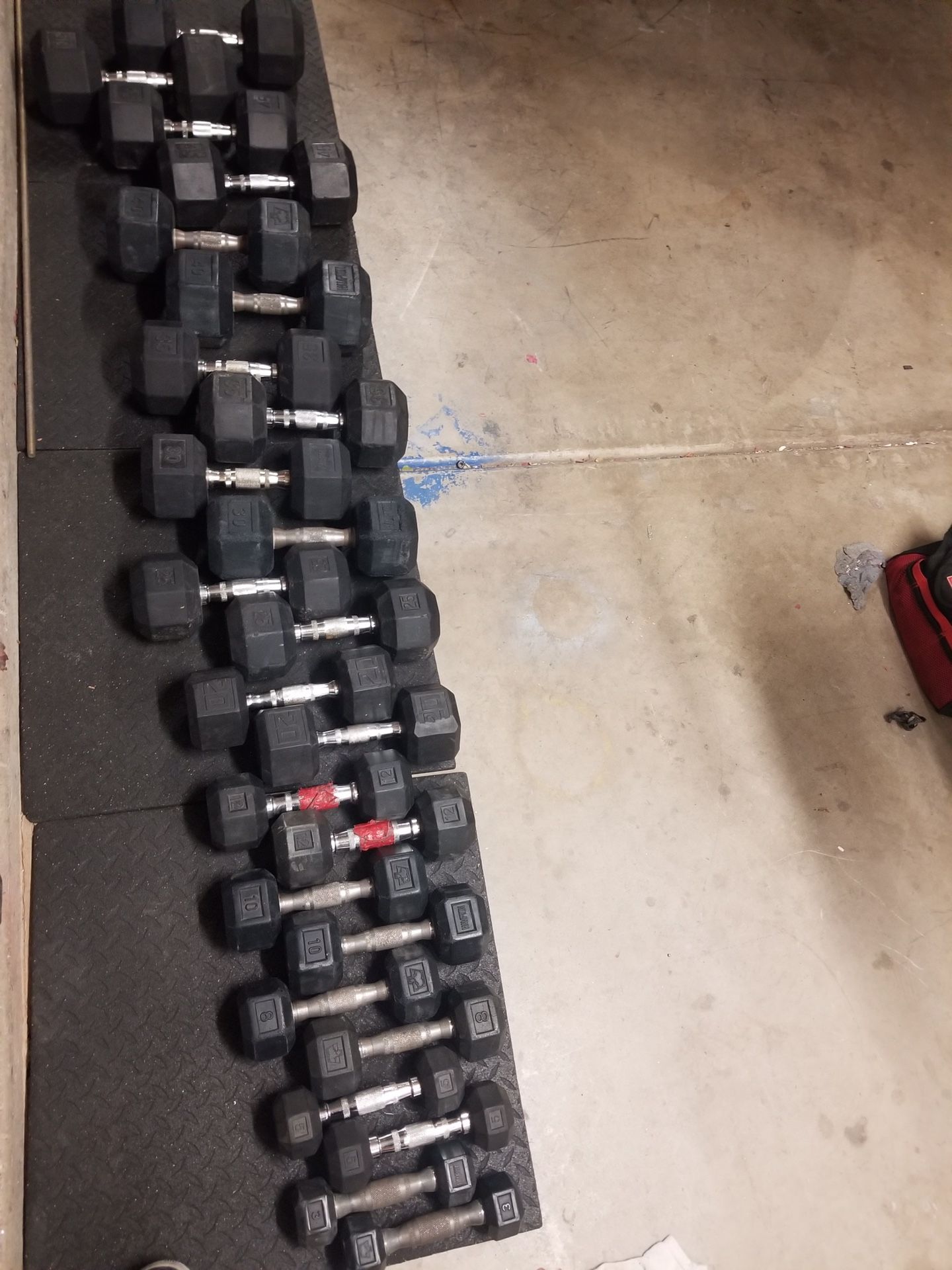 Rubber Dumbells