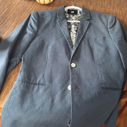 Blue Suit Jacket - Very Good Condition