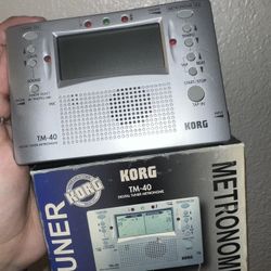 Tuner Korg  TM - 40