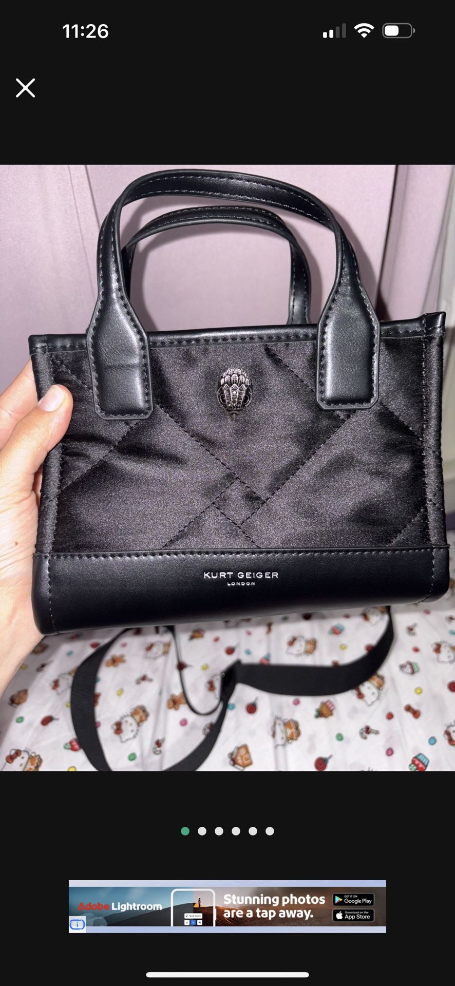 Kurt Geiger Extra Small Recycled Shopper Bag