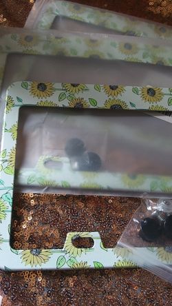 NEW SUNFLOWER LICENSE PLATE FRAME