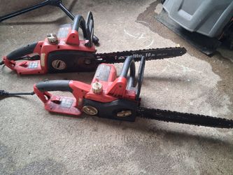 Homelite Electric Chainsaws (2)