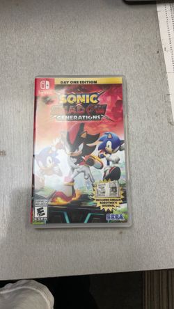 Nintendo switch sonic x shadow generation game