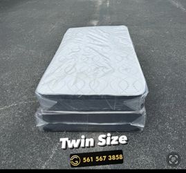 Twin Size Mattress Set – Medium Comfort – Available Today 🚚