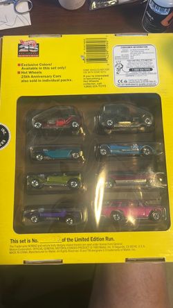 Hot Wheels 25th Anniversary Collector's Edition Set