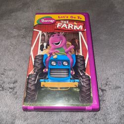 Barney - Let’s Go to the Farm (VHS, 2005) Vintage Home Video