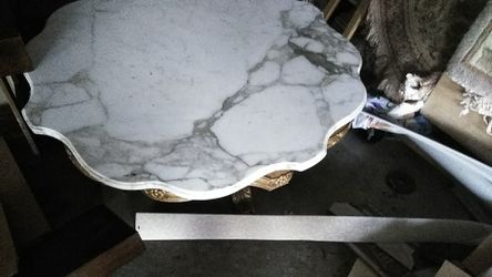 Marble coffee table