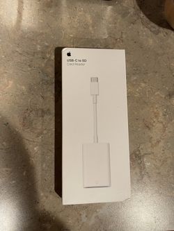 USB-C to SD Card Reader