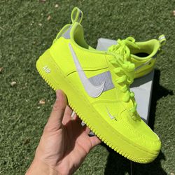 Sz 7y Nike Af1s Volt $50 FIRM NO TRADES