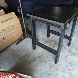 Black Side Table