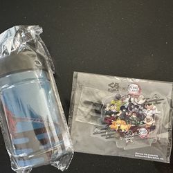 Kura X DemonSlayer Cooling Towel and Acrylic Stand 
