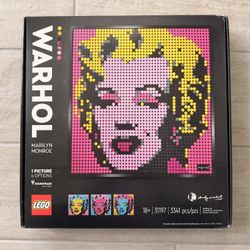 LEGO 31197 Andy Warhol’s Marilyn Monroe Brand New In Factory Sealed Box 100% Complete. The box corner has some shelf wear. Price FIRM See My Listings 