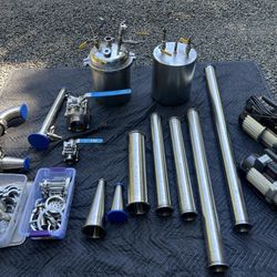 Closed Loop Extractor Distillation  Stainless HVAC Pump