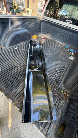 Rear Bumper Roll Pan w/LED License For 1(contact info removed) Chevy Silverado GMC Sierra 1500