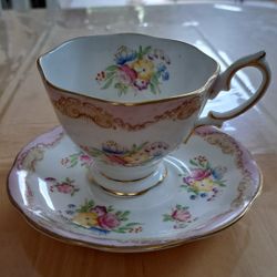 Vintage Royal Albert Bone China Cup & Saucer