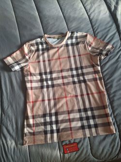 Burberry Check Cotton Jacquard T-shirt Archive Beige