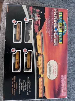 Bachmann Prairie Flyer N Scale Electric Train Set