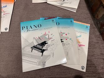 Piano adventures books