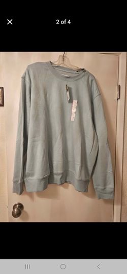 New womans size XXL  ultra soft fleece sweater(55%cotton 45% Recycled Polyester)