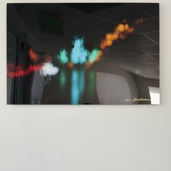 Abstract Woman Artwork on Plexiglass 20x30