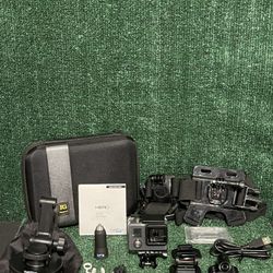 GoPro Hero HWBL1 CHDHA-301 Action Camera +Accsesories Tested & Working.