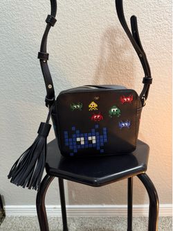 ANYA HINDMARCH SPACE INVADER CROSSBODY