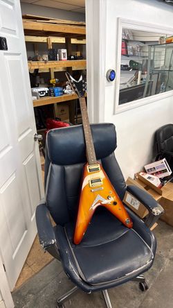 Dean VX 6 String Electric Guitar Sunburst Finish